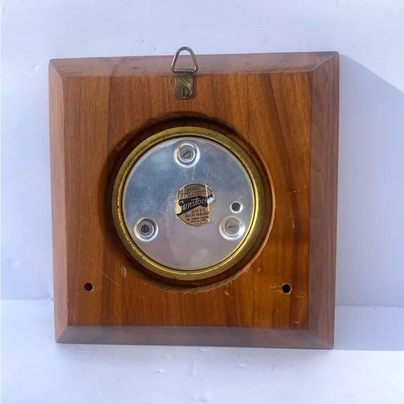 Vintage Barometer Thermometer Hydrometer changeable Humidity Weather Station